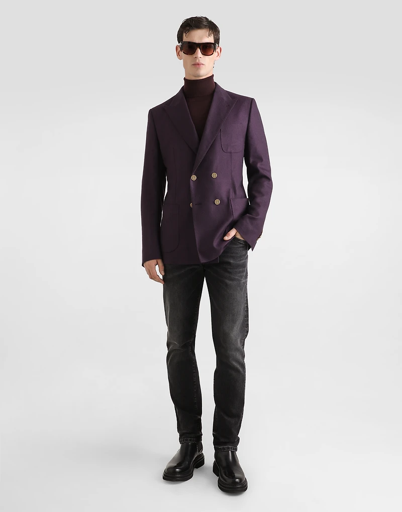 Cashmere turtleneck pullover