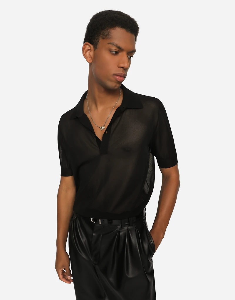 Chain necklace with DG logo