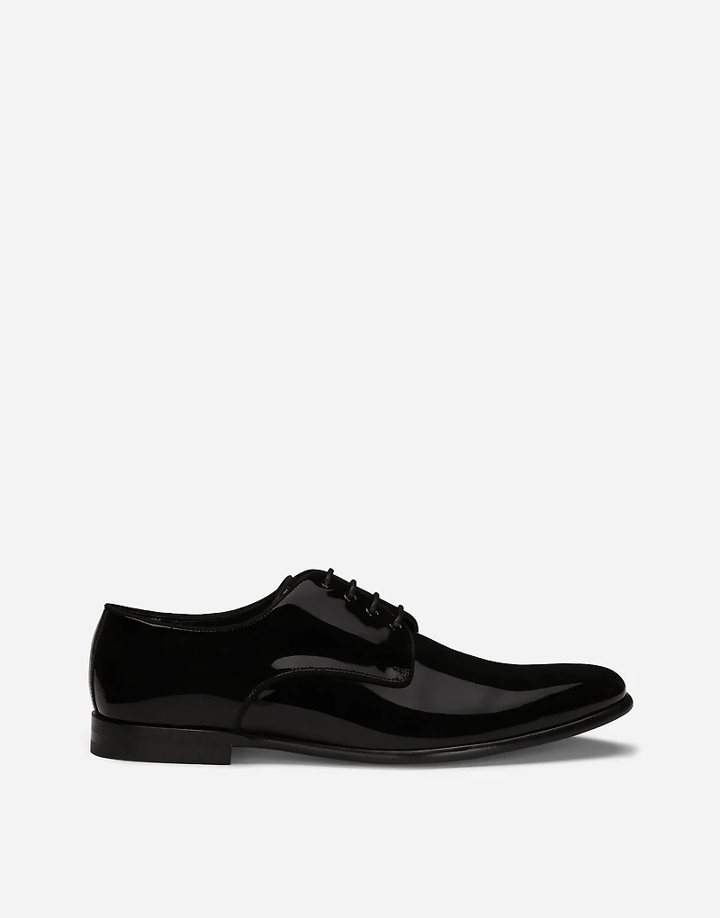 Calfskin derby shoes