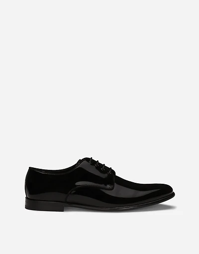 Calfskin derby shoes