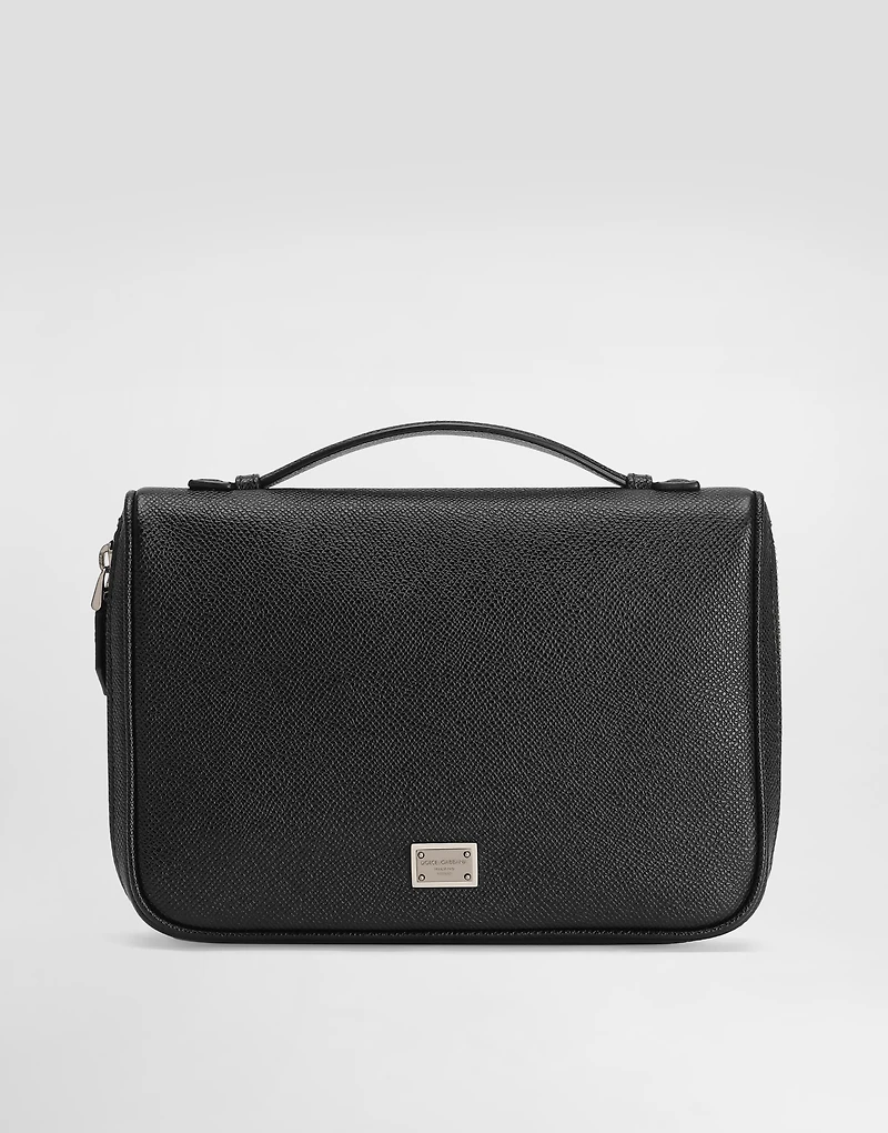 Sicily alpine calfskin necessaire