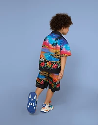 Mixed-material Airmaster sneakers