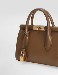 Marlene day mini handbag in palmated calfskin