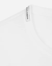 Short-sleeved jersey t-shirt