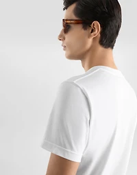 Cotton t-shirt with embroidery