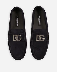 Suede driver shoes