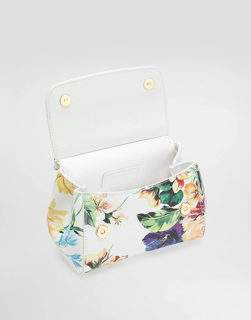 Sicily handbag in dauphine printed calfskin