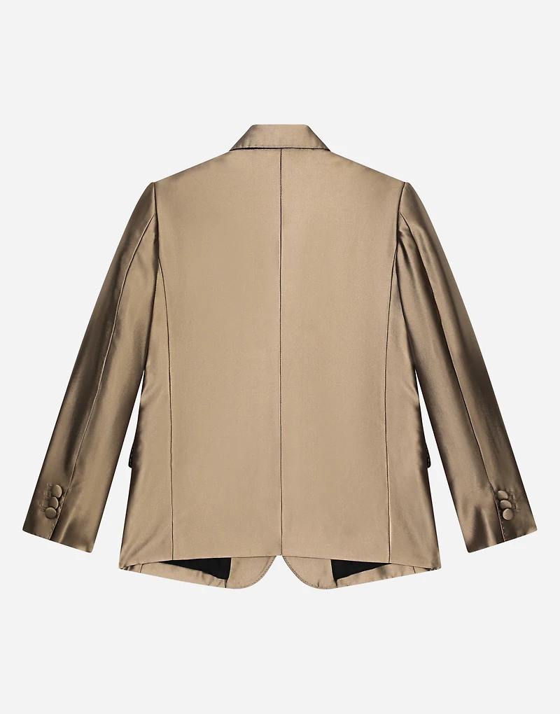 Classic silk mikado two-button Sicilia-fit jacket