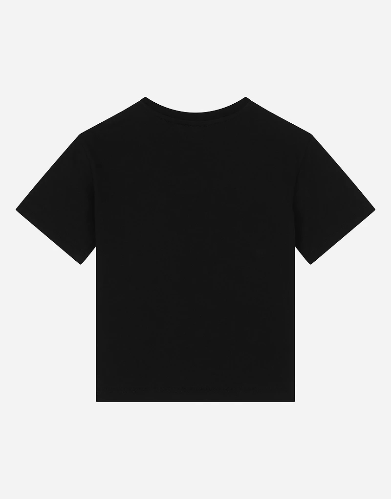Jersey T-shirt with Dolce&Gabbana logo