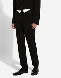 Single-breasted tuxedo suit
