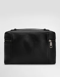 Calfskin nappa leather toiletry bag