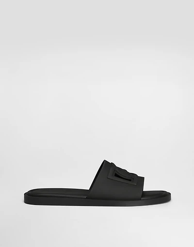 Rubber beachwear sliders