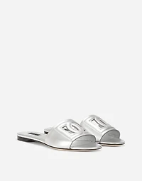 Nappa mordore slides with DG Millennials logo