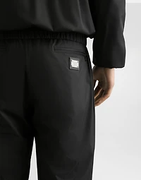 Light nylon jogging pants