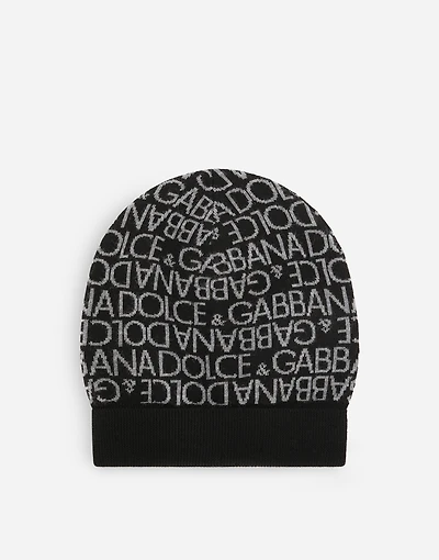 Jacquard knit hat