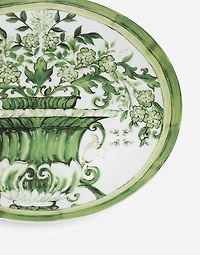 Set 2 Porcelain Dinner Plates