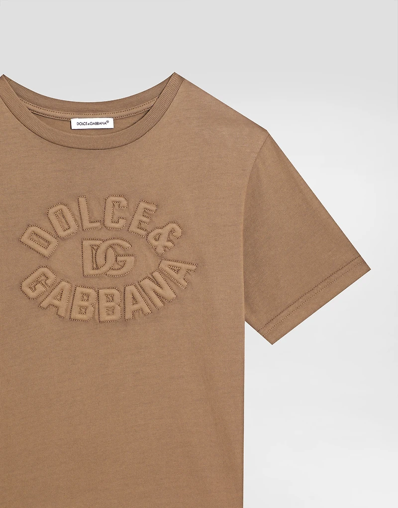 Jersey T-shirt with Dolce&Gabbana logo