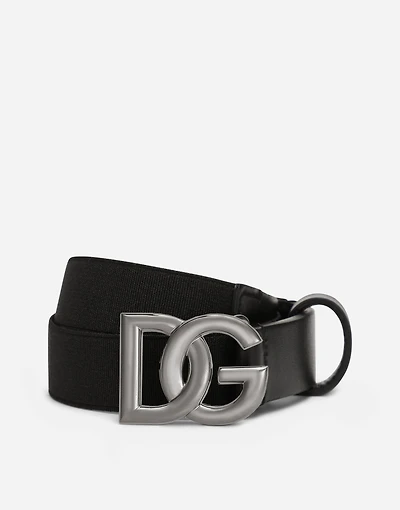 Stretch belt with DG logo