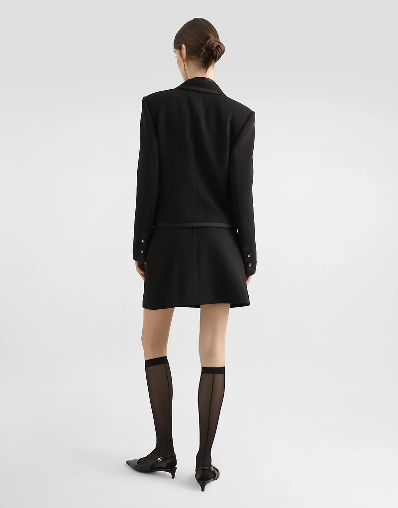 Chiffon pussy-bow shirt