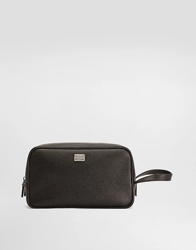 Sicily calfskin necessaire