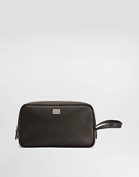 Sicily calfskin necessaire