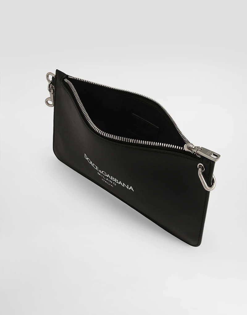 Calfskin toiletry bag