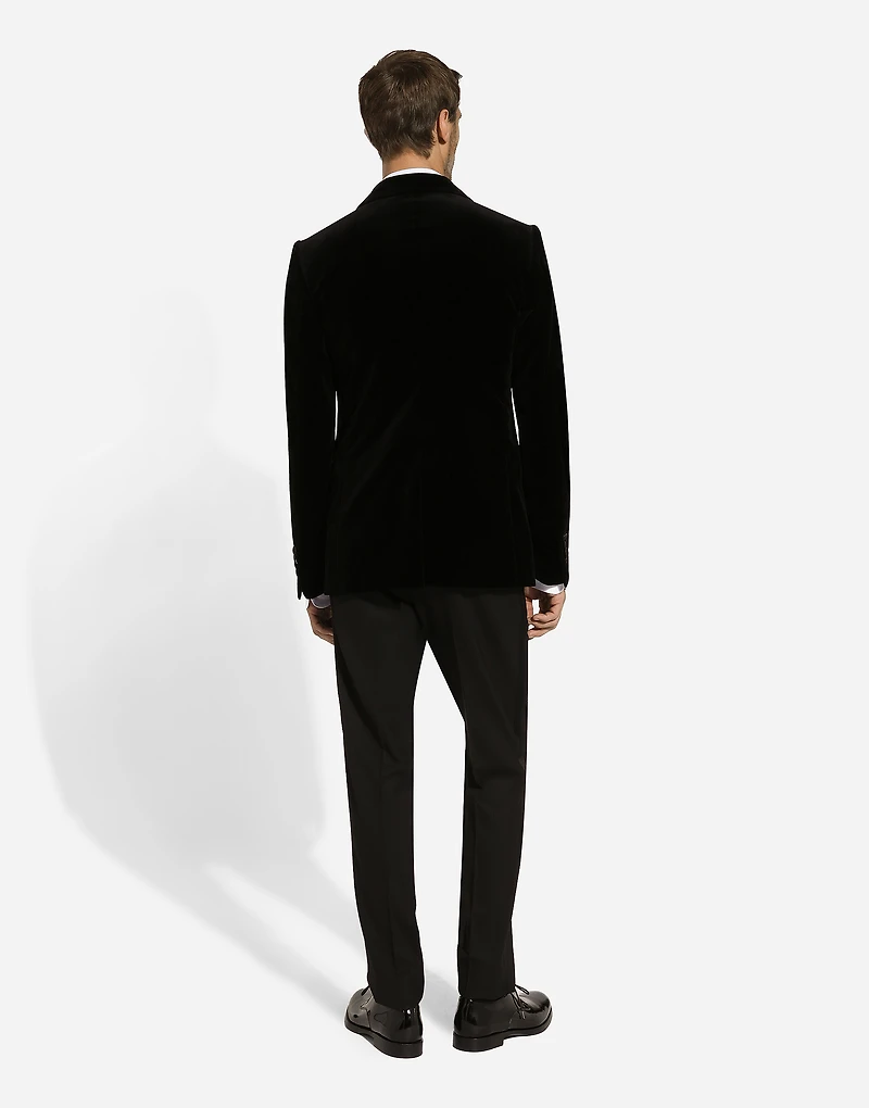 Velvet tuxedo jacket