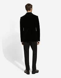 Velvet tuxedo jacket