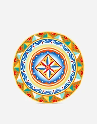 Set 2 Dinner Plates in Fine Porcelain