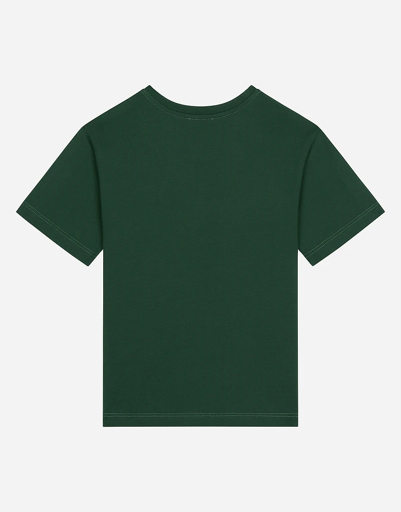 Jersey T-shirt with logo print