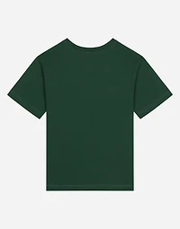 Jersey T-shirt with logo print