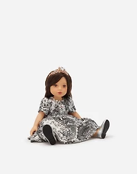 Doll with sequined dress