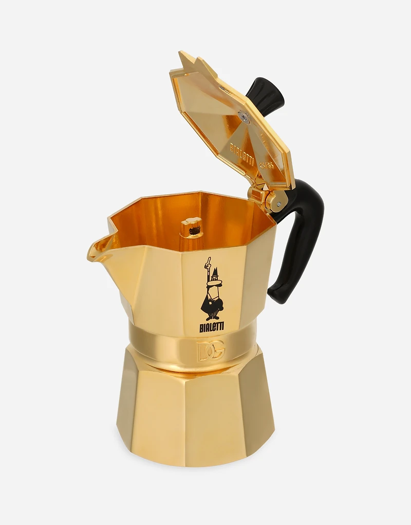 24k Gold Decorative Moka Bialetti Dolce&Gabbana