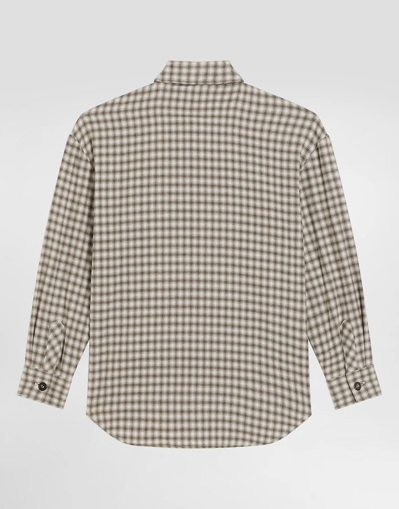 Checked cotton shirt
