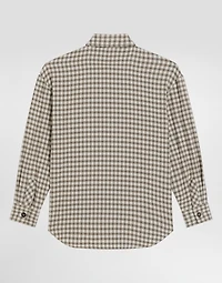 Checked cotton shirt
