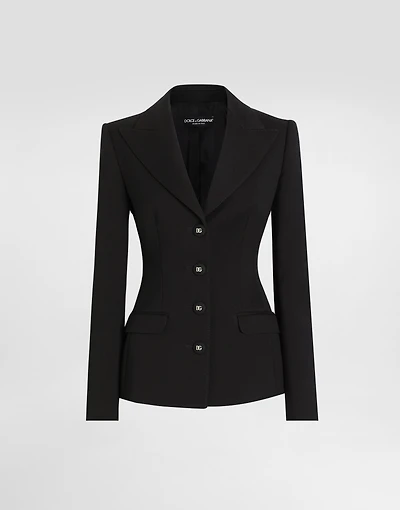 Single-breasted wool Dolce jacket