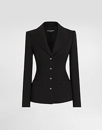 Single-breasted wool Dolce jacket