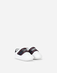 Nappa leather sneakers with logo