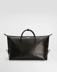 Calfskin duffel bag