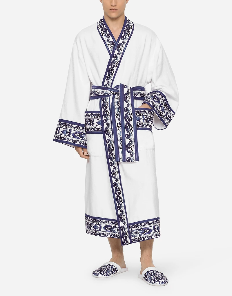 Cotton Terry Bathrobe