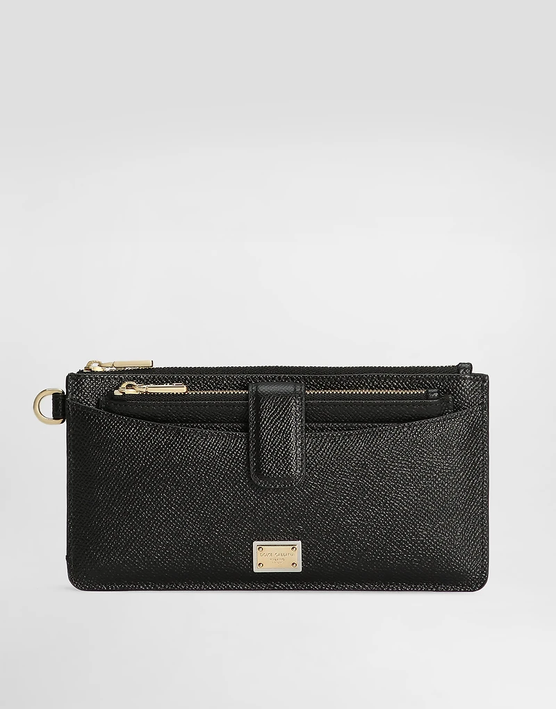 Dauphine calfskin card holder