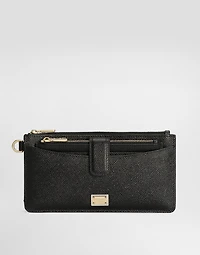 Dauphine calfskin card holder
