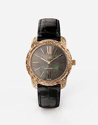 Gold and mother-of-pearl watch