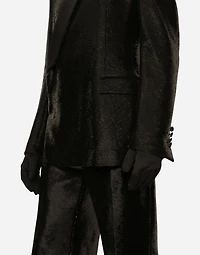 Sequined double-breasted Sicilia-fit tuxedo jacket