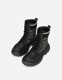 Calfskin ankle boots