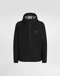 Hooded cotton jacket