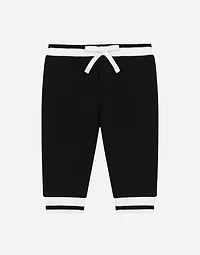 Jersey jogging pants with Dolce&Gabbana logo
