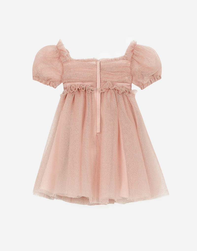 Dress with tulle bloomers