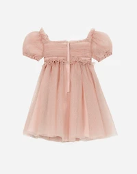 Dress with tulle bloomers