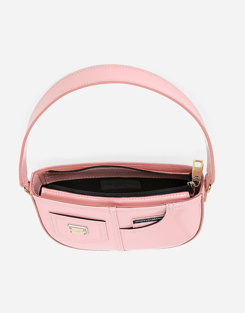 Patent leather DG Girlie shoulder bag
